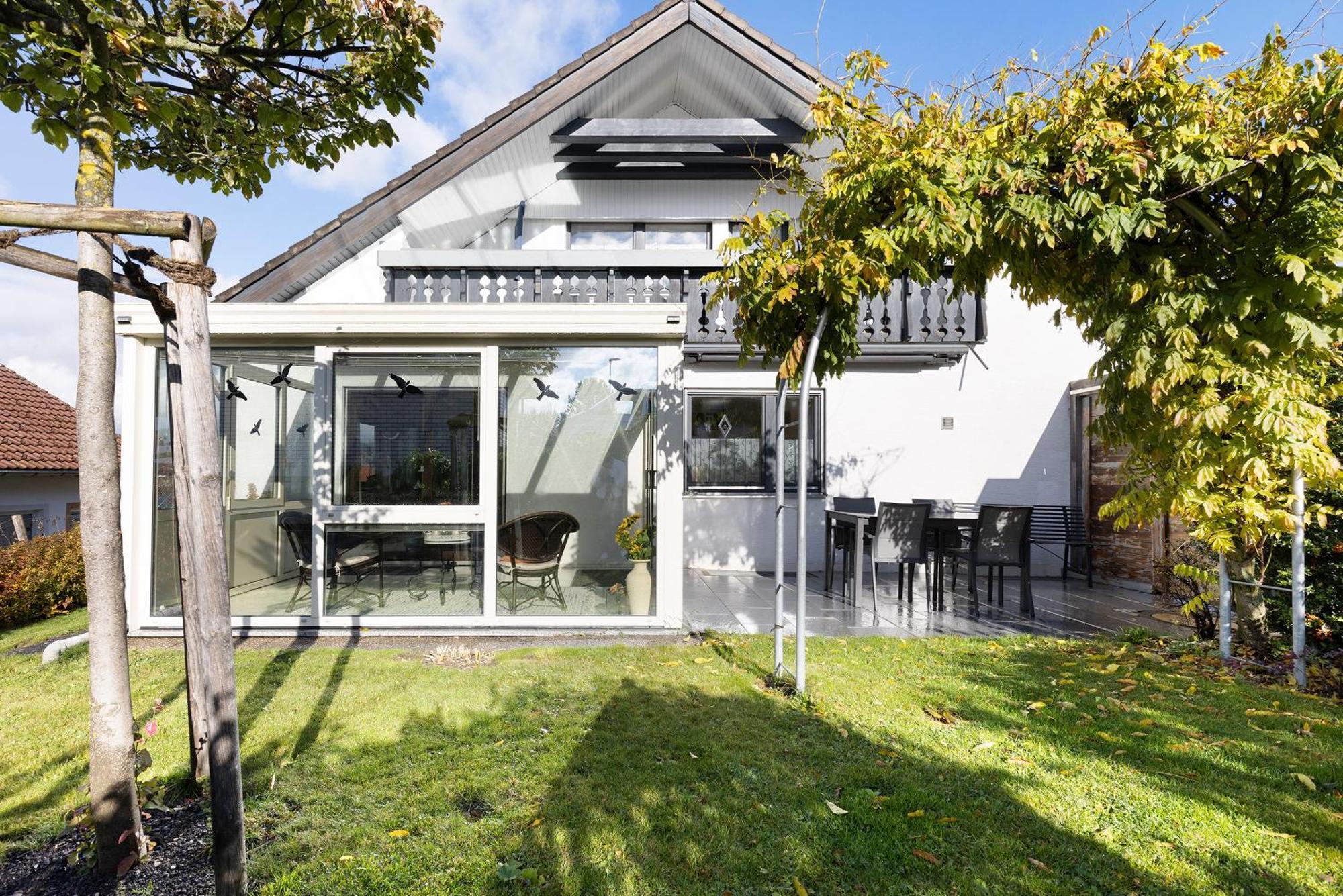 Ferienwohnungen Lilie und Dahlie Münsingen Exterior foto