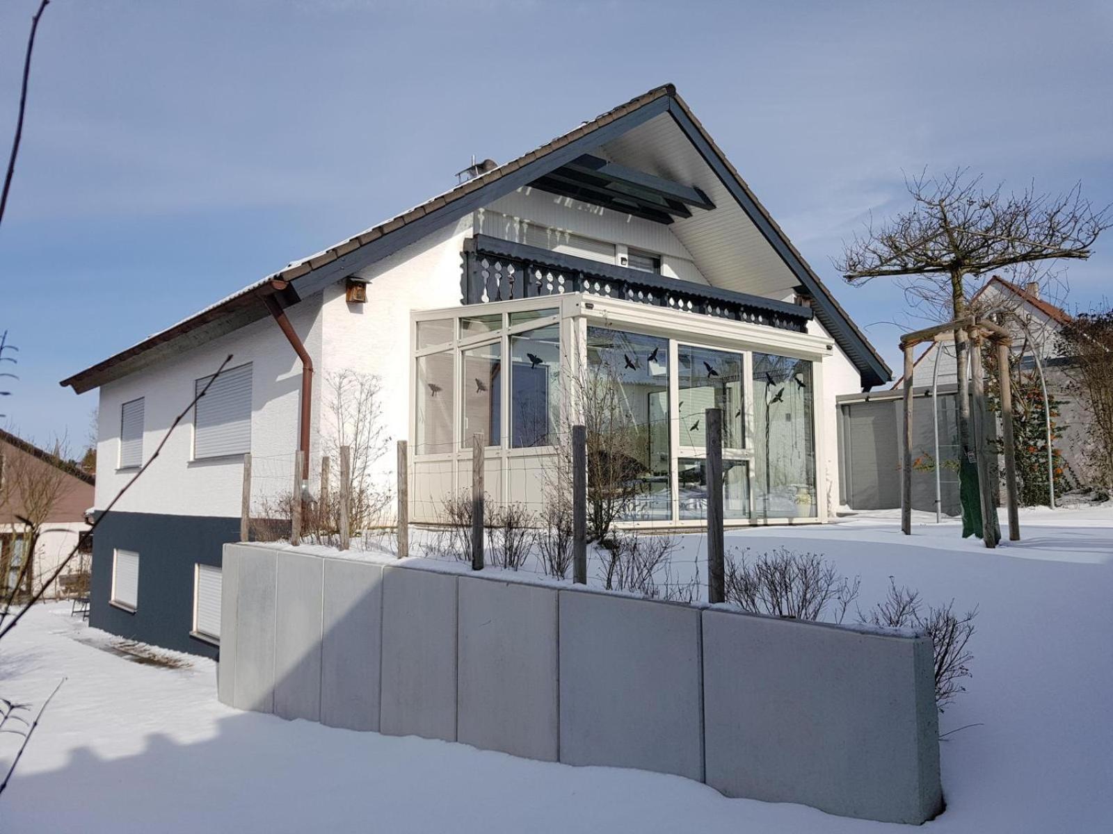 Ferienwohnungen Lilie und Dahlie Münsingen Exterior foto